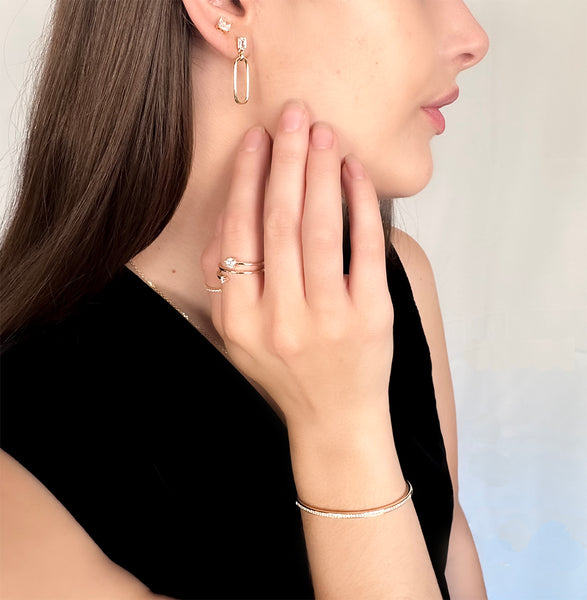 Jeweled Linea Cuff