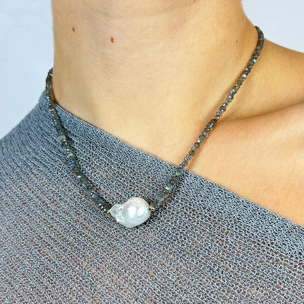 Cloud Pearl Necklace