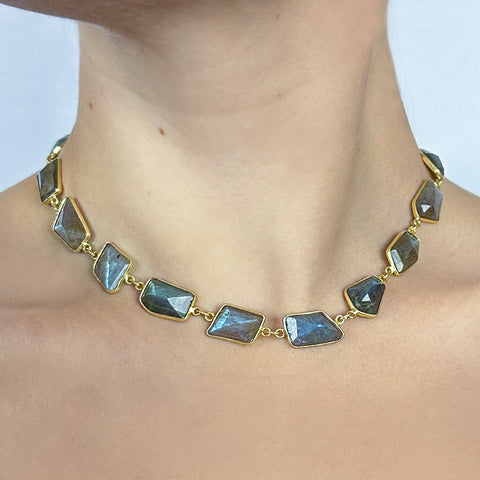 Labradorite Stargazer Necklace