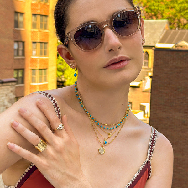 Turquoise Doublet Pendant