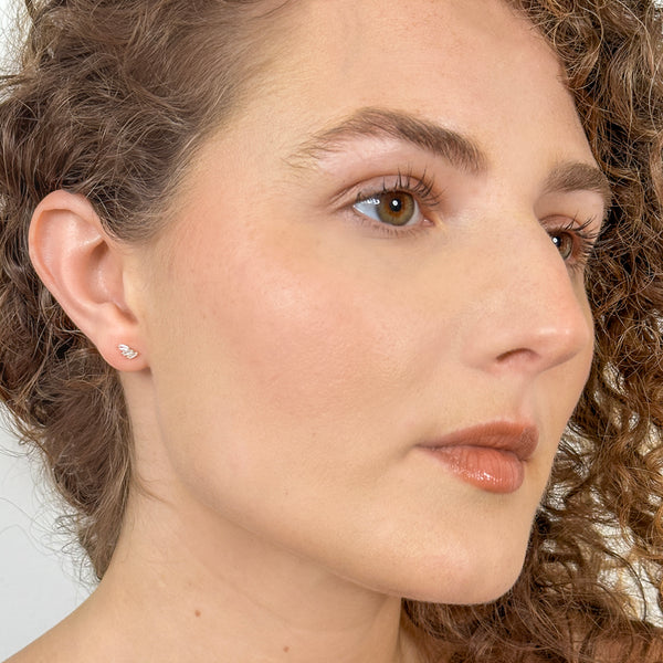 Baguette Wing Earrings