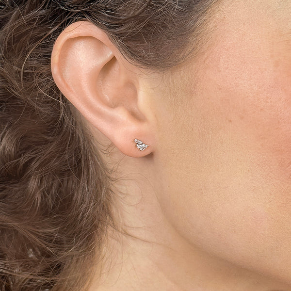Baguette Wing Earrings