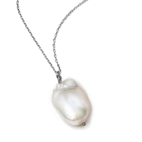 Bare Baroque Pearl Pendant