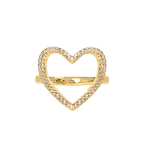 Open Heart Ring