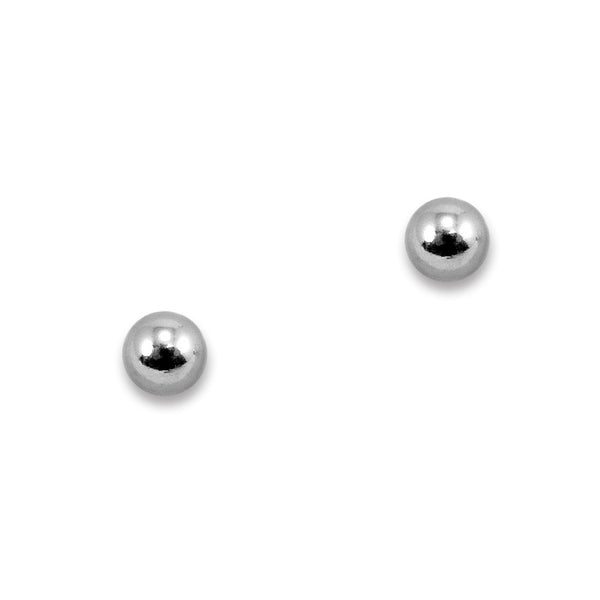 Silver Ball Dagen Studs