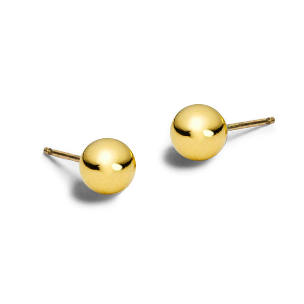 Gold Ball Dagen Studs