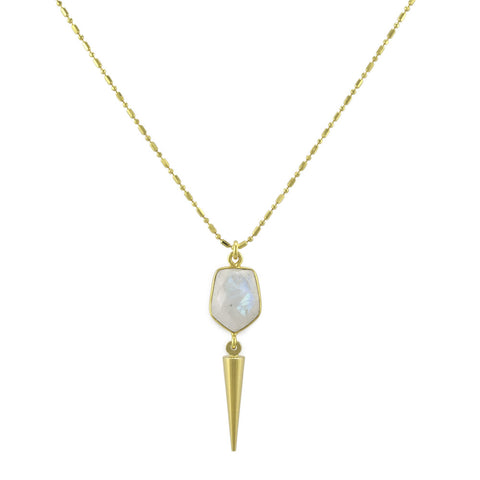 Moonstone Spike Pendant