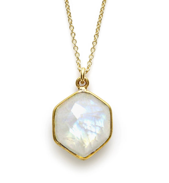 Moonstone Edge Pendant