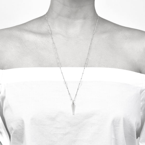 Silver Spike Pendant