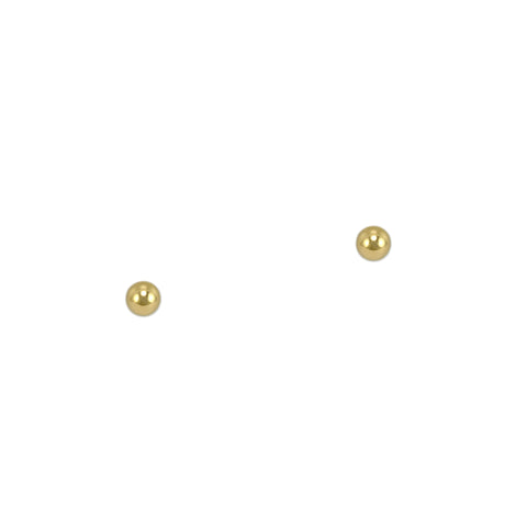 Gold Micro Ball Studs