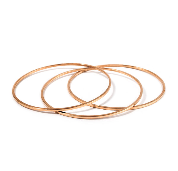 Skinny Round Bangles