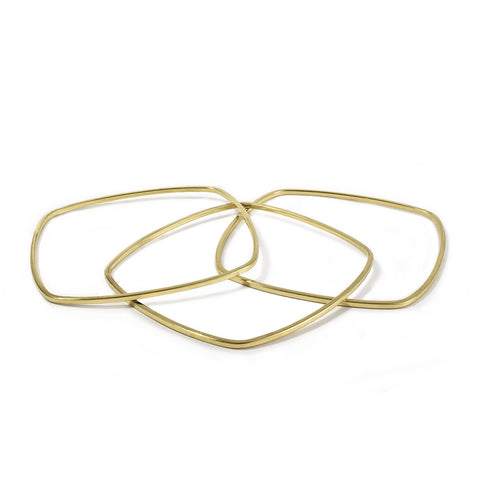 Skinny Square Bangles