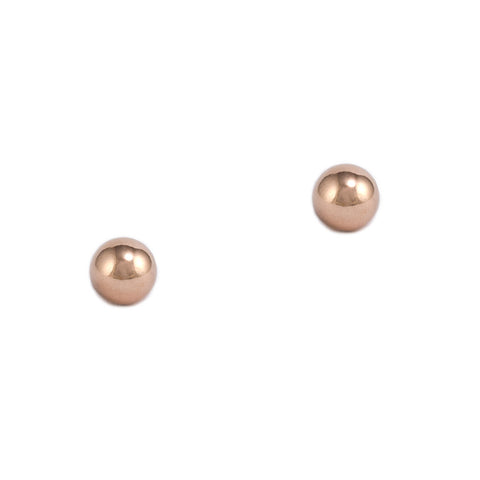 Rose Gold Orbital Studs