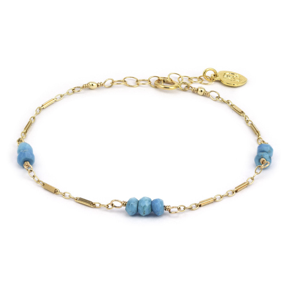 Turquoise Dash Bracelet