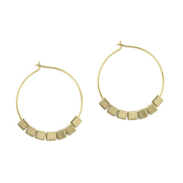 Gold Neo Geo Hoops