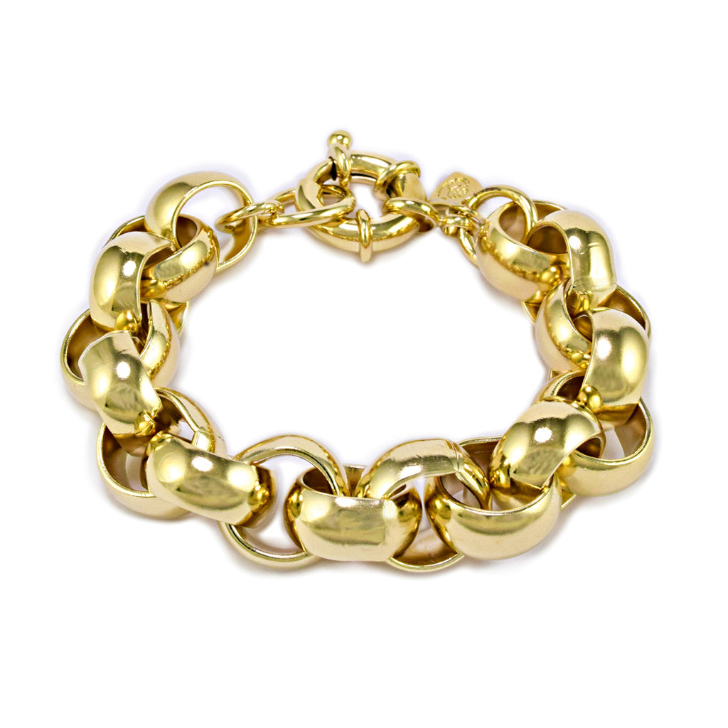 Jumbo Rolo Chain Bracelet