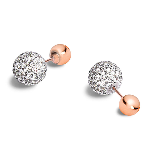 Dagen Crystal Ball Earrings