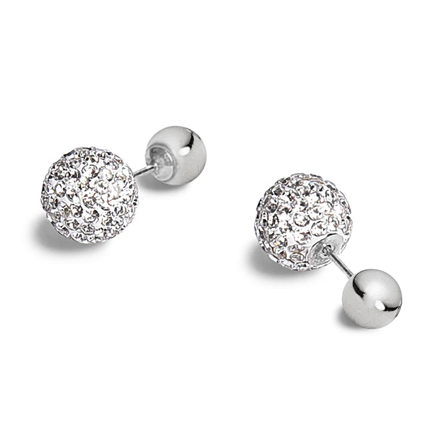 Silver Ball Dagen Studs