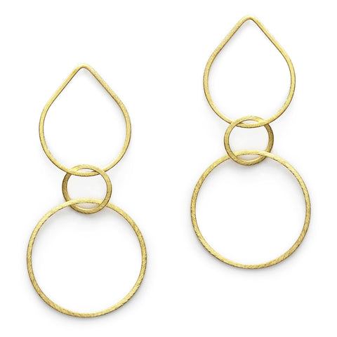 Gold Guinevere Earrings