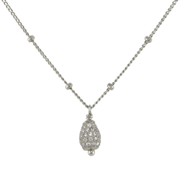 Mini Crystal Drop Pendant