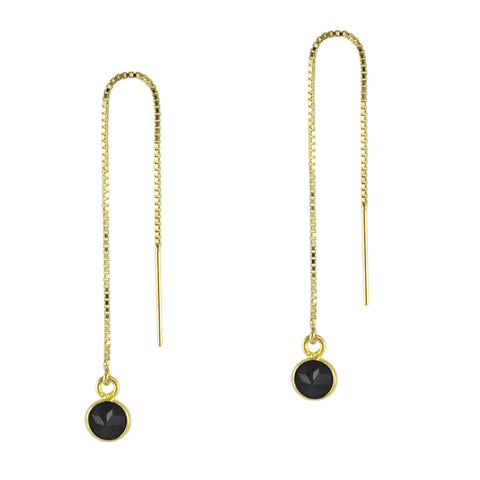 Gemstone Box Chain Threaders