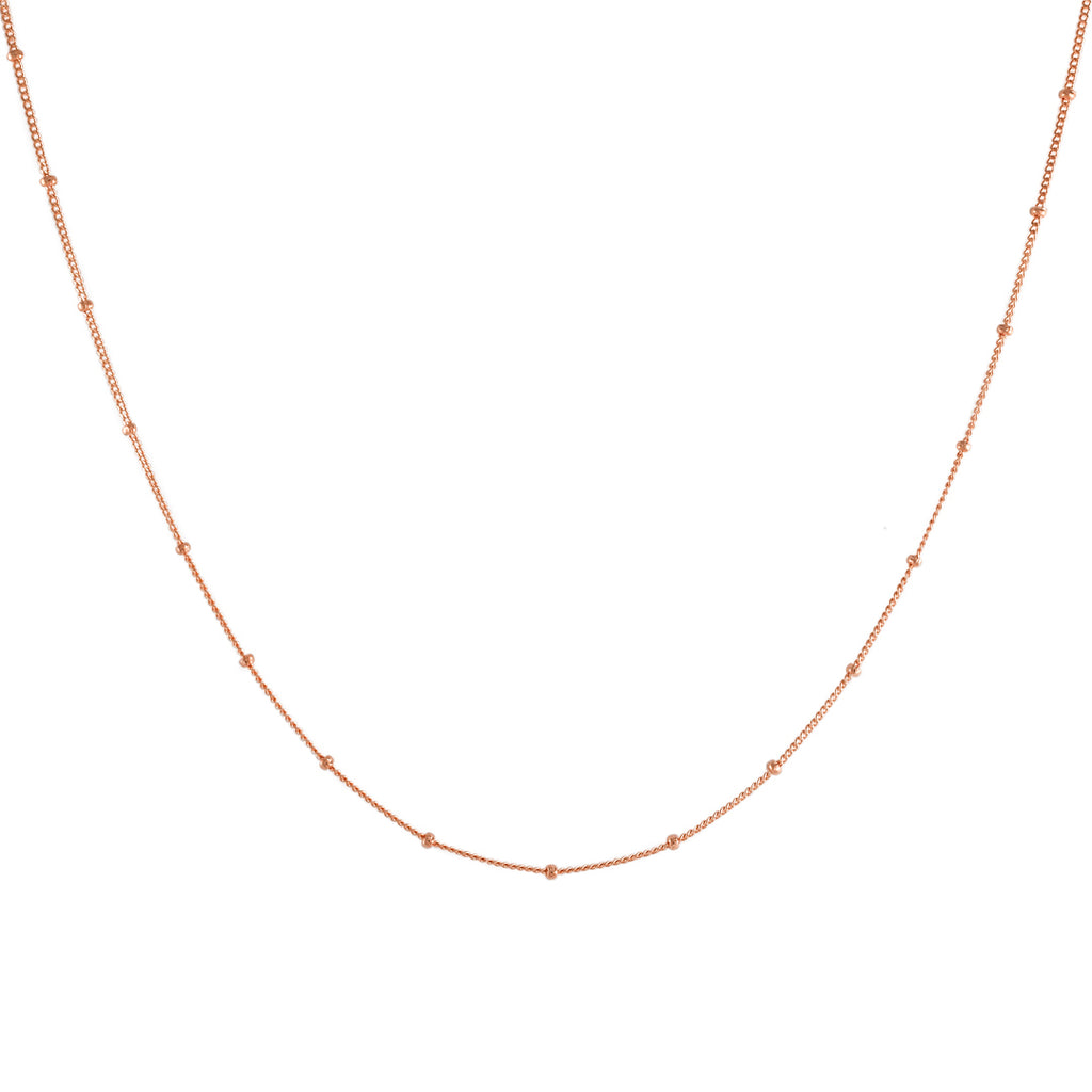 Rose Gold Filled Satellite Chain