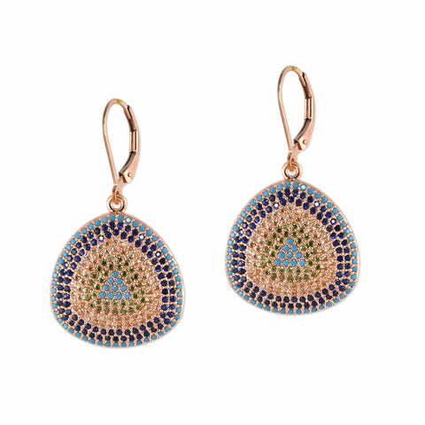 Rose Gold Cushy Earrings