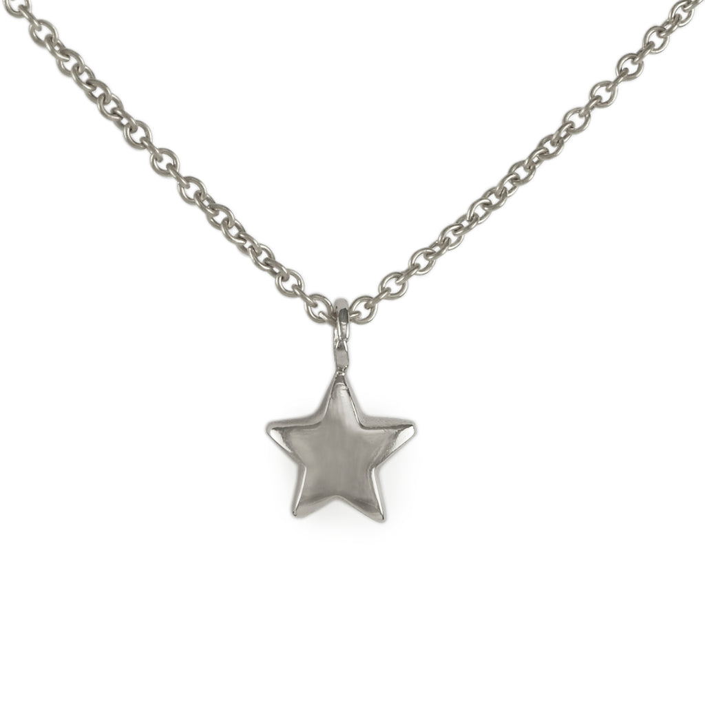 Silver Bright Star Pendant
