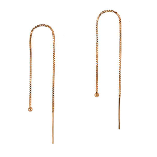 Dot Threader Earrings