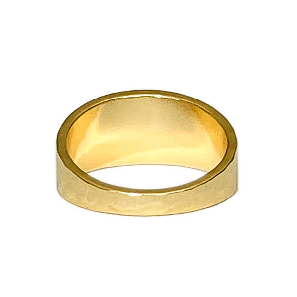 Hammered Tapered Band