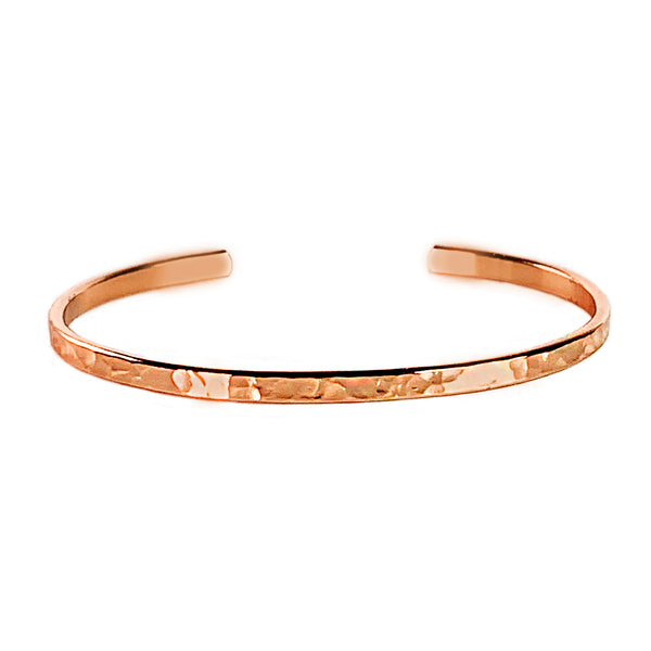 Hammered Skinny Cuff