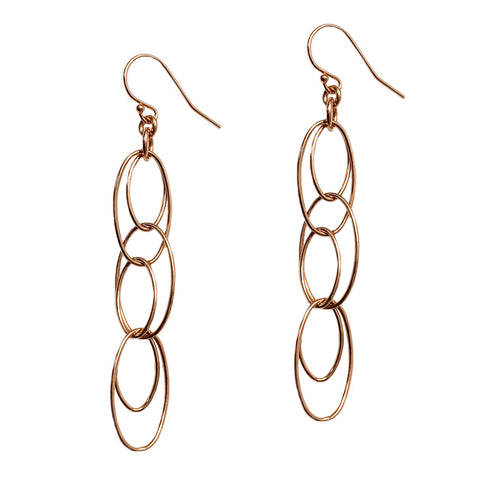 Interlaced Link Earrings