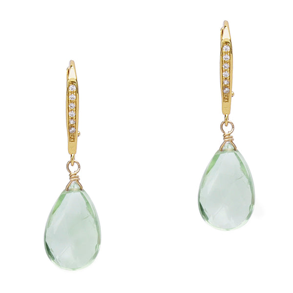 Green Amethyst Monaco Drops