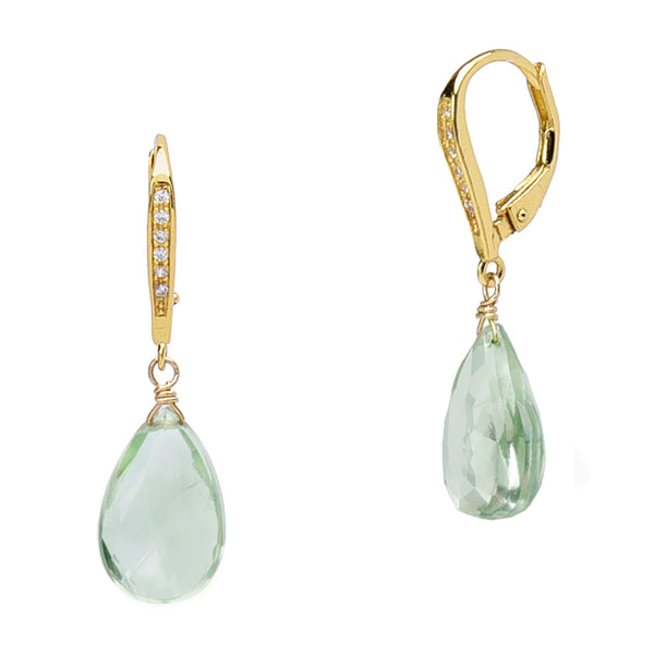 Green Amethyst Monaco Drops