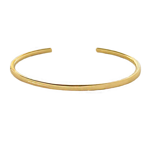 Gold Slim C Cuff