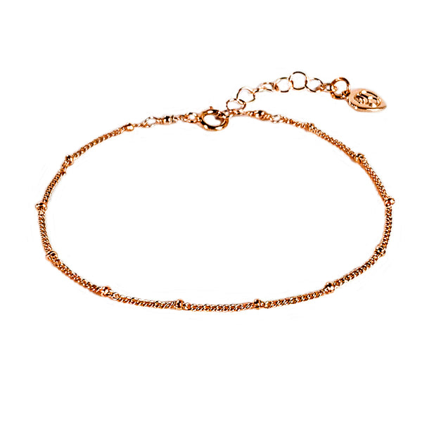 Rose Gold Filled Satellite Bracelet