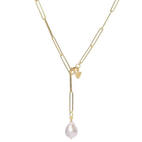 Going Baroque Pearl Lariat