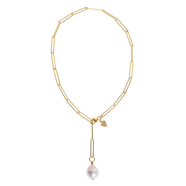 Going Baroque Pearl Lariat