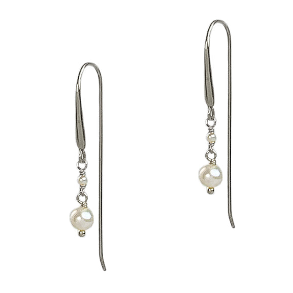 Pearl Arch Earrings