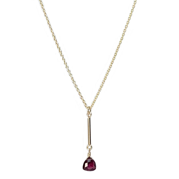 Garnet True Blood Necklace