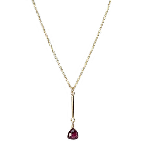 Garnet True Blood Necklace