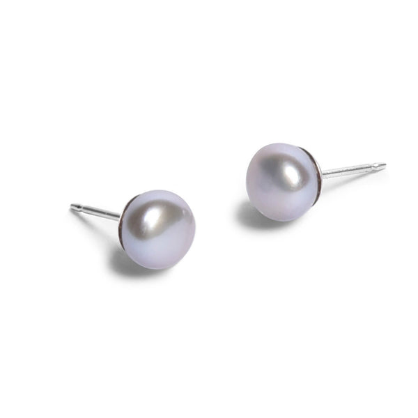 Gray Pearl Dagen Studs