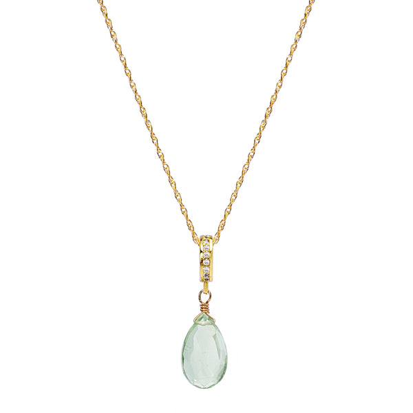 Green Amethyst Monaco Pendant