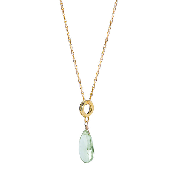 Green Amethyst Monaco Pendant