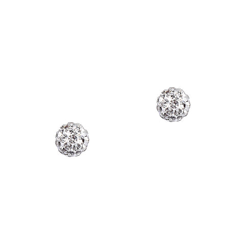 Cynthia Rybakoff Silver Hex Pyramid Studs - Grey