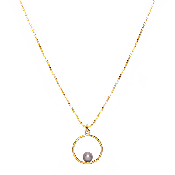 Floating Pearl Pendant