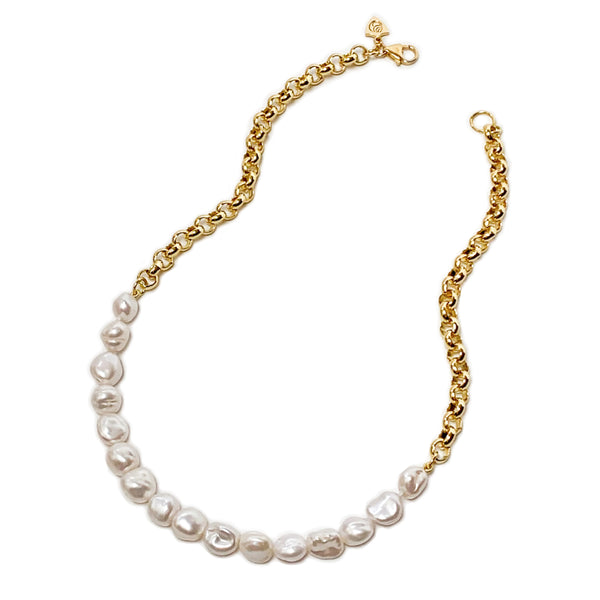 Lisa Keshi Pearl Necklace