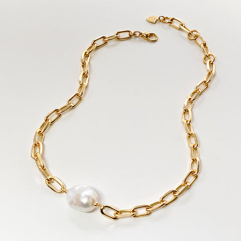 Marisa Baroque Pearl Necklace
