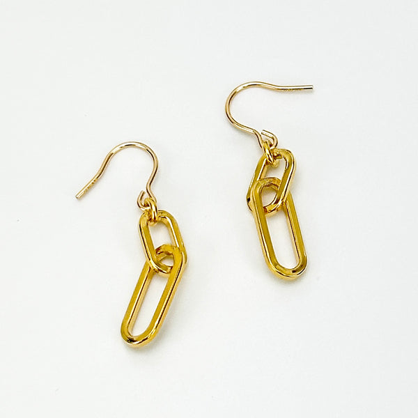 Linked In Drop Earrings