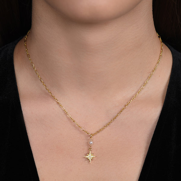 North Star Pearl Pendant